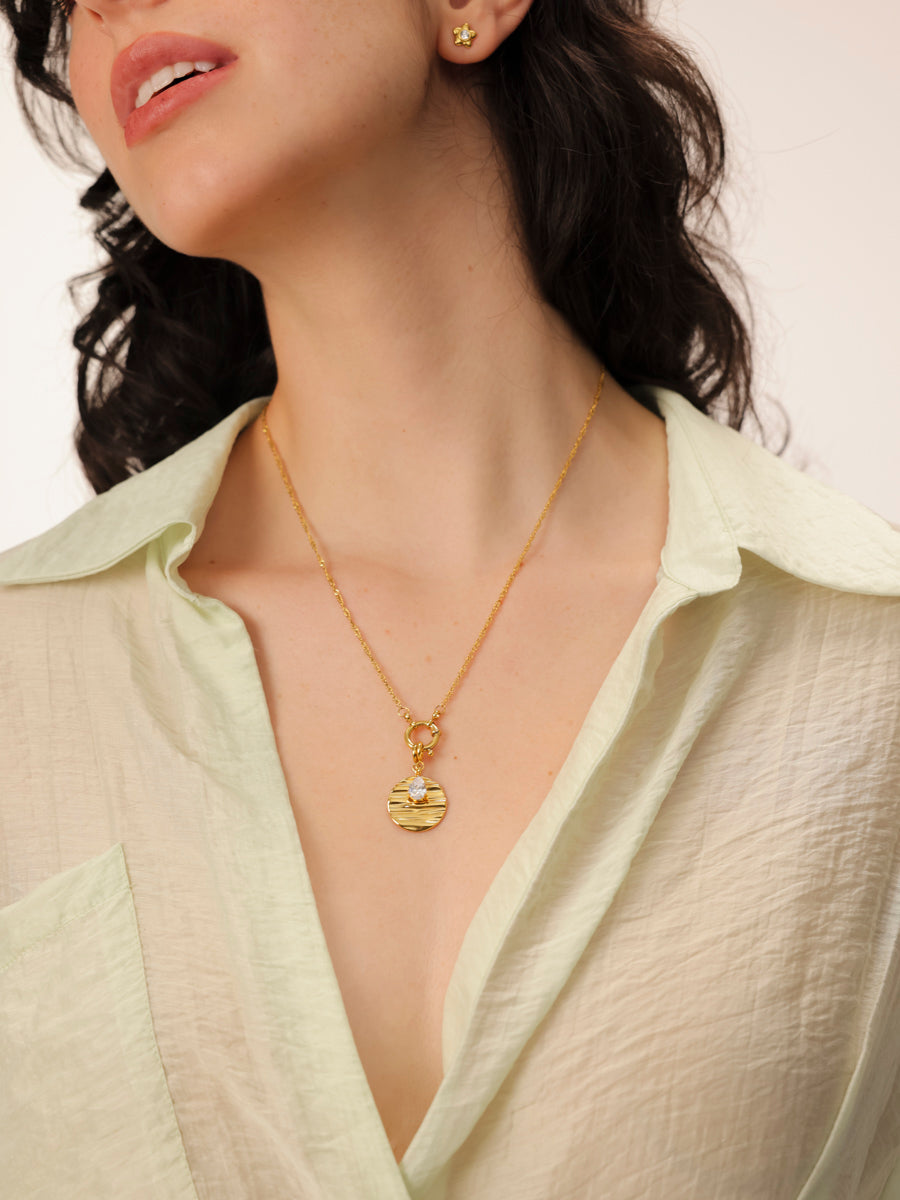 Shine Teardrop Ketten-Charm