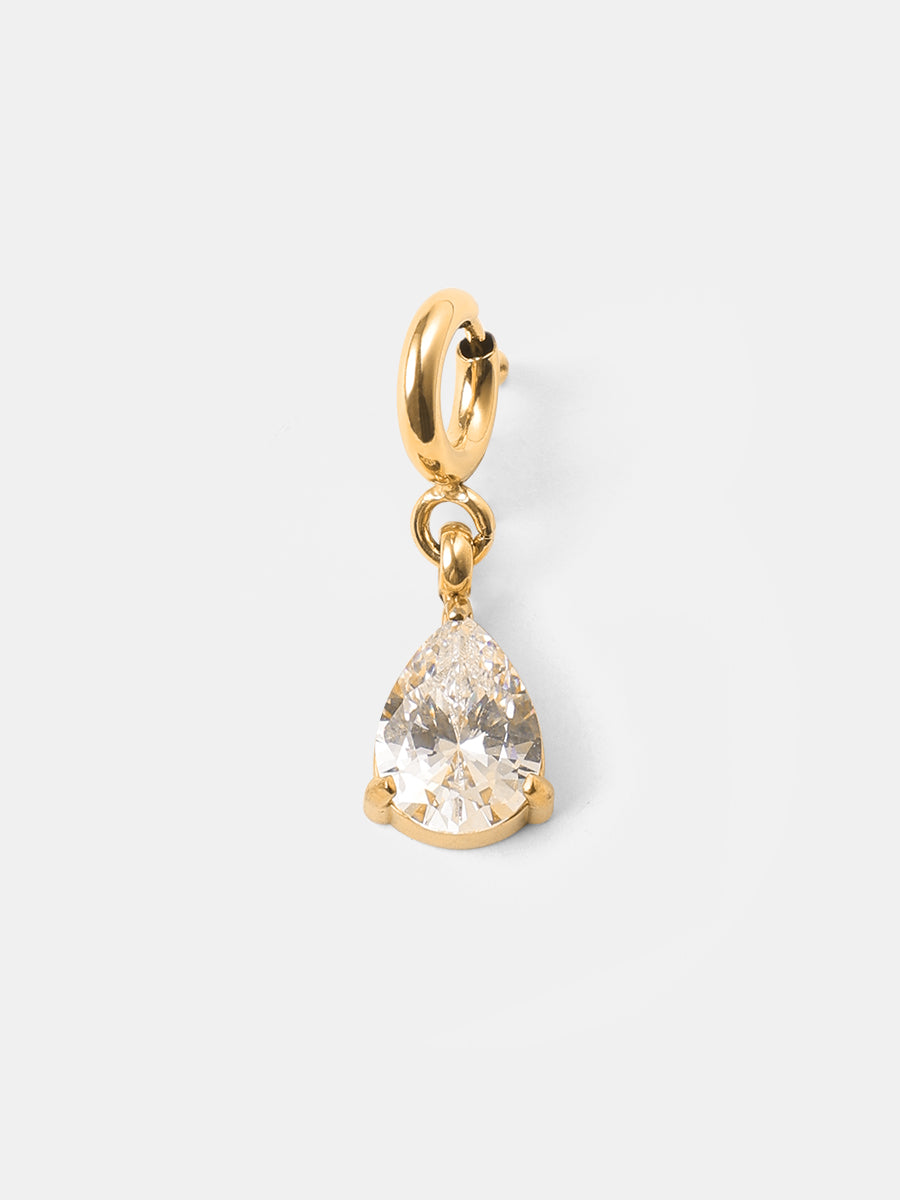 Shine Teardrop Ketten-Charm ICRUSH