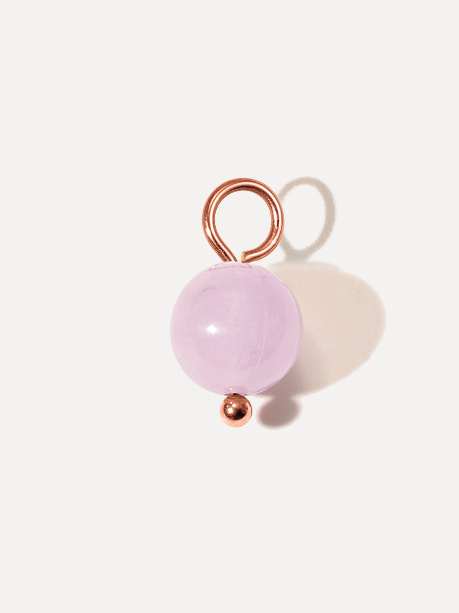 8,2mm Mystic Lavender Ohrring-Charm