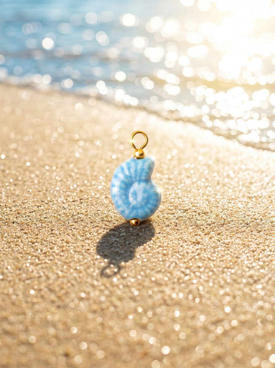 Seashell Melody Ohrring-Charm ICRUSH