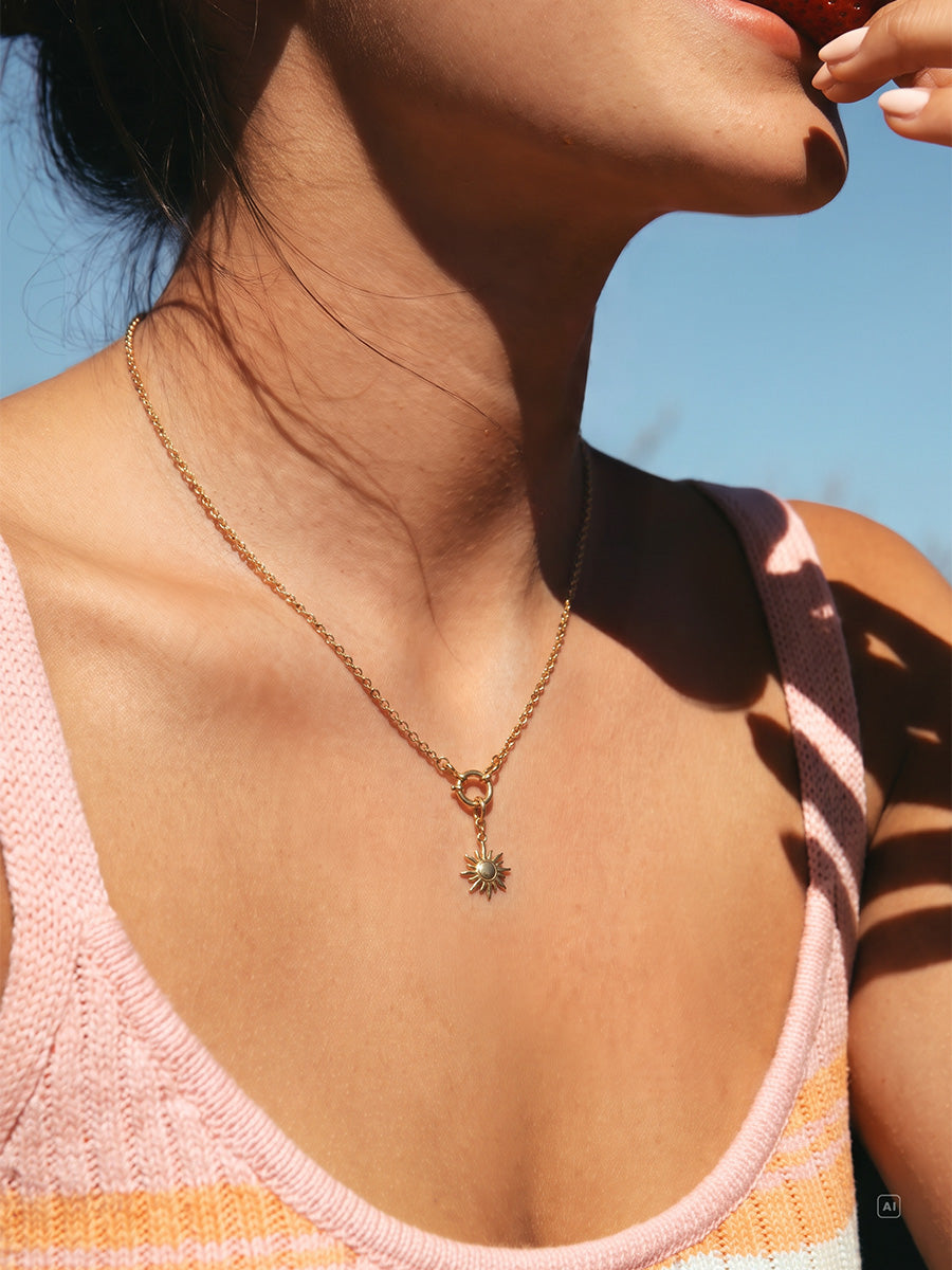 Sun Beam Ketten-Charm