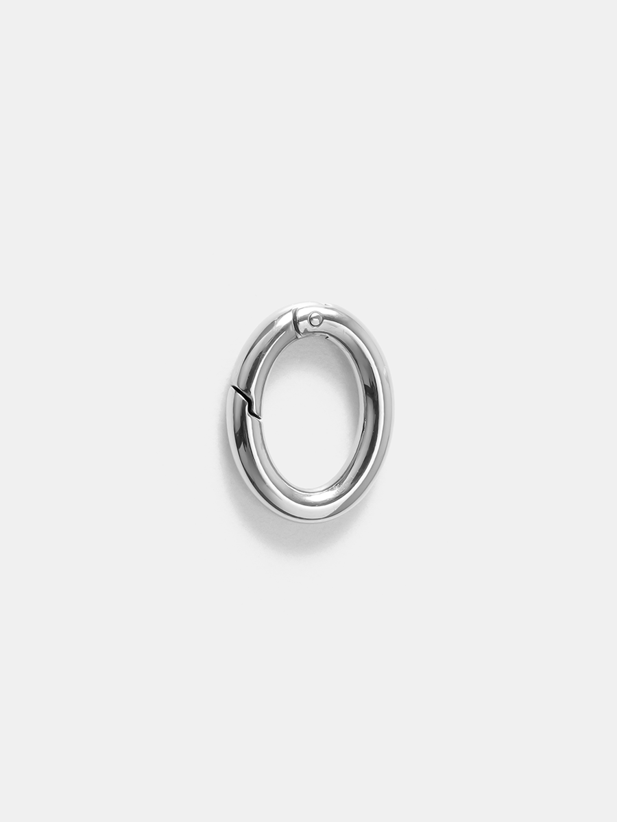 Crush Link Clasp Oval