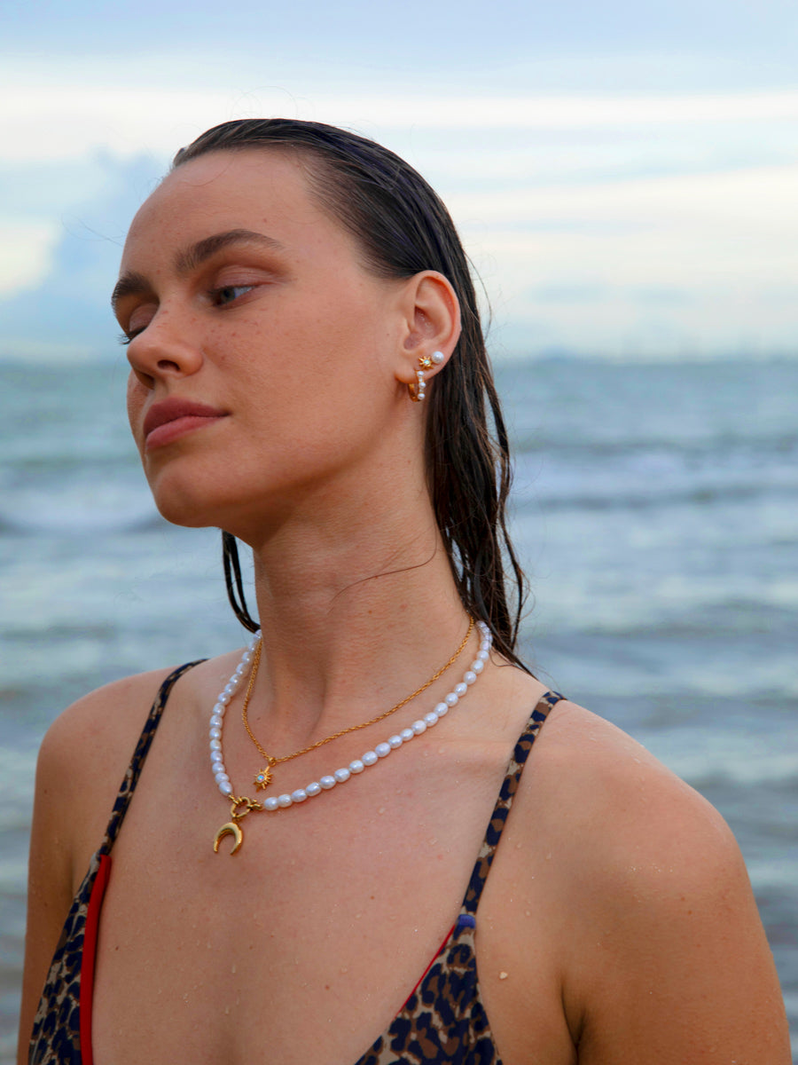 Graceful Pearl Earrings