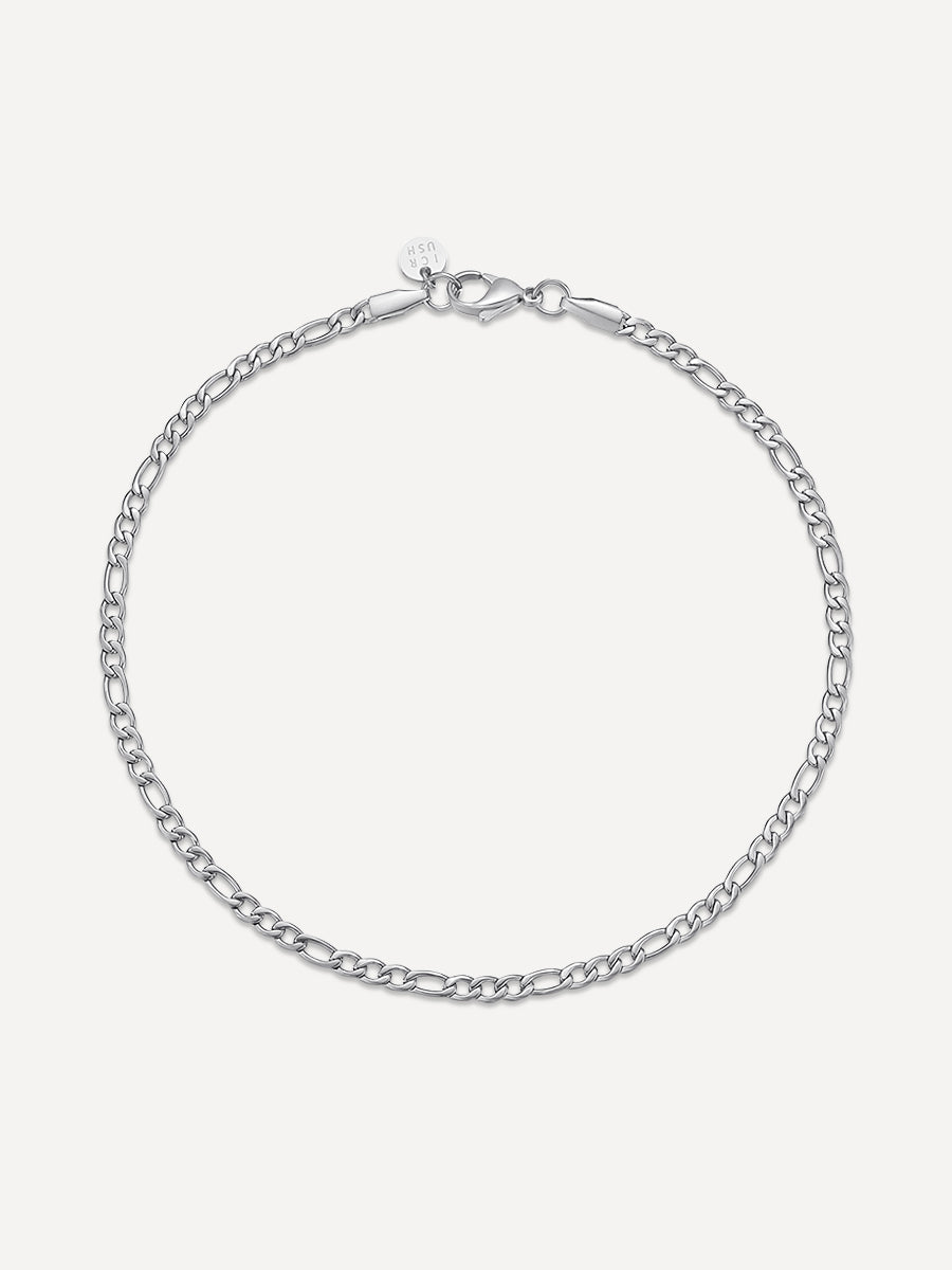 FIGARO STEEL FUSSKETTCHEN Silber