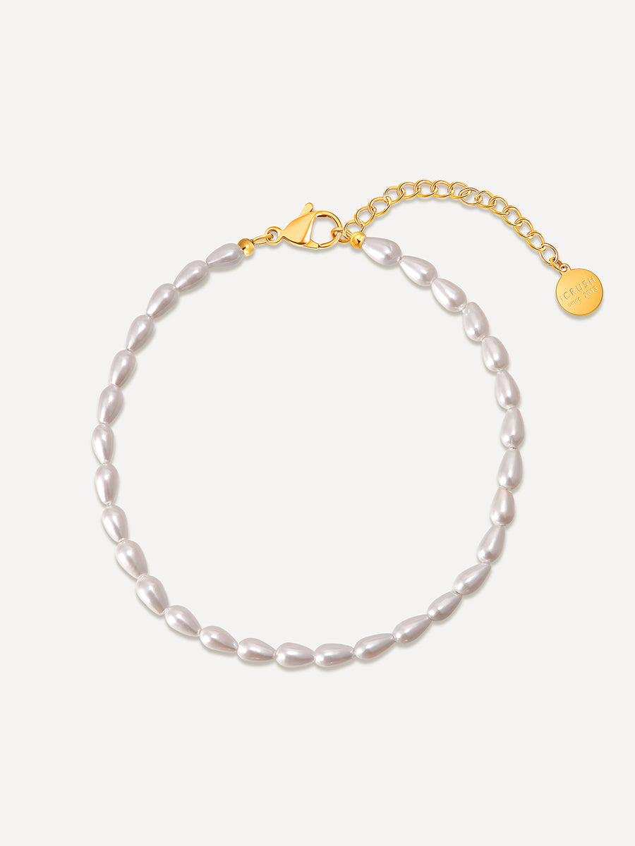 Charming Pearl FUSSKETTCHEN Gold