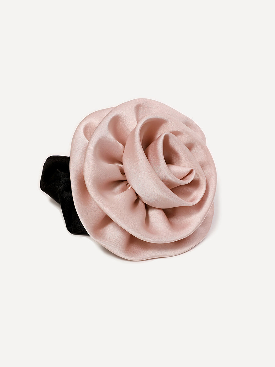 Blooming Rose Scrunchie