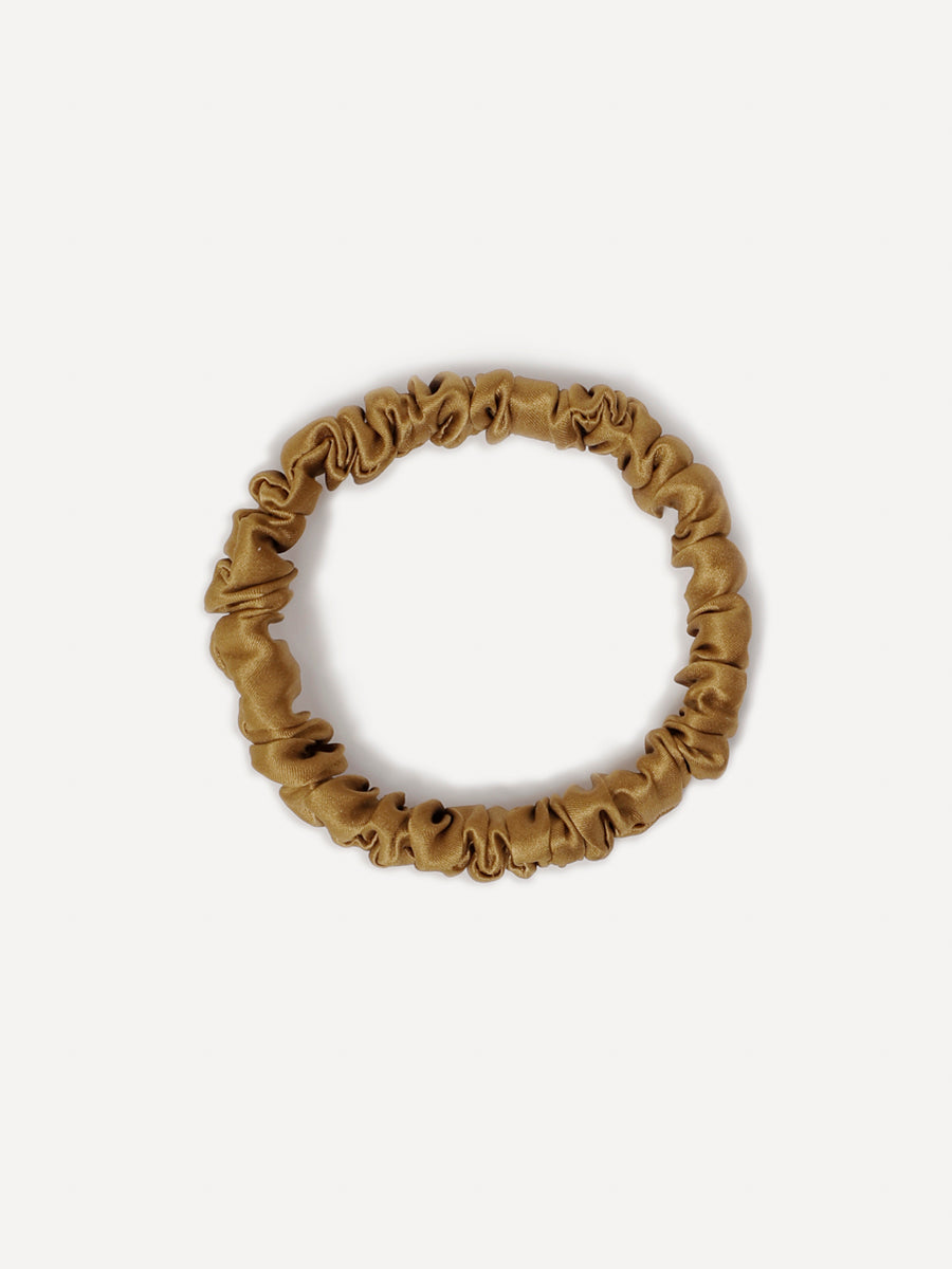 Serene Brown Scrunchie