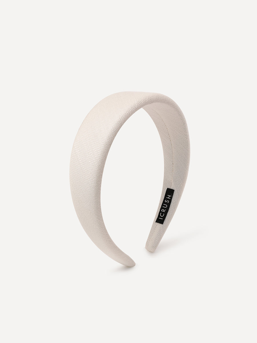 Elegant White Haarreif