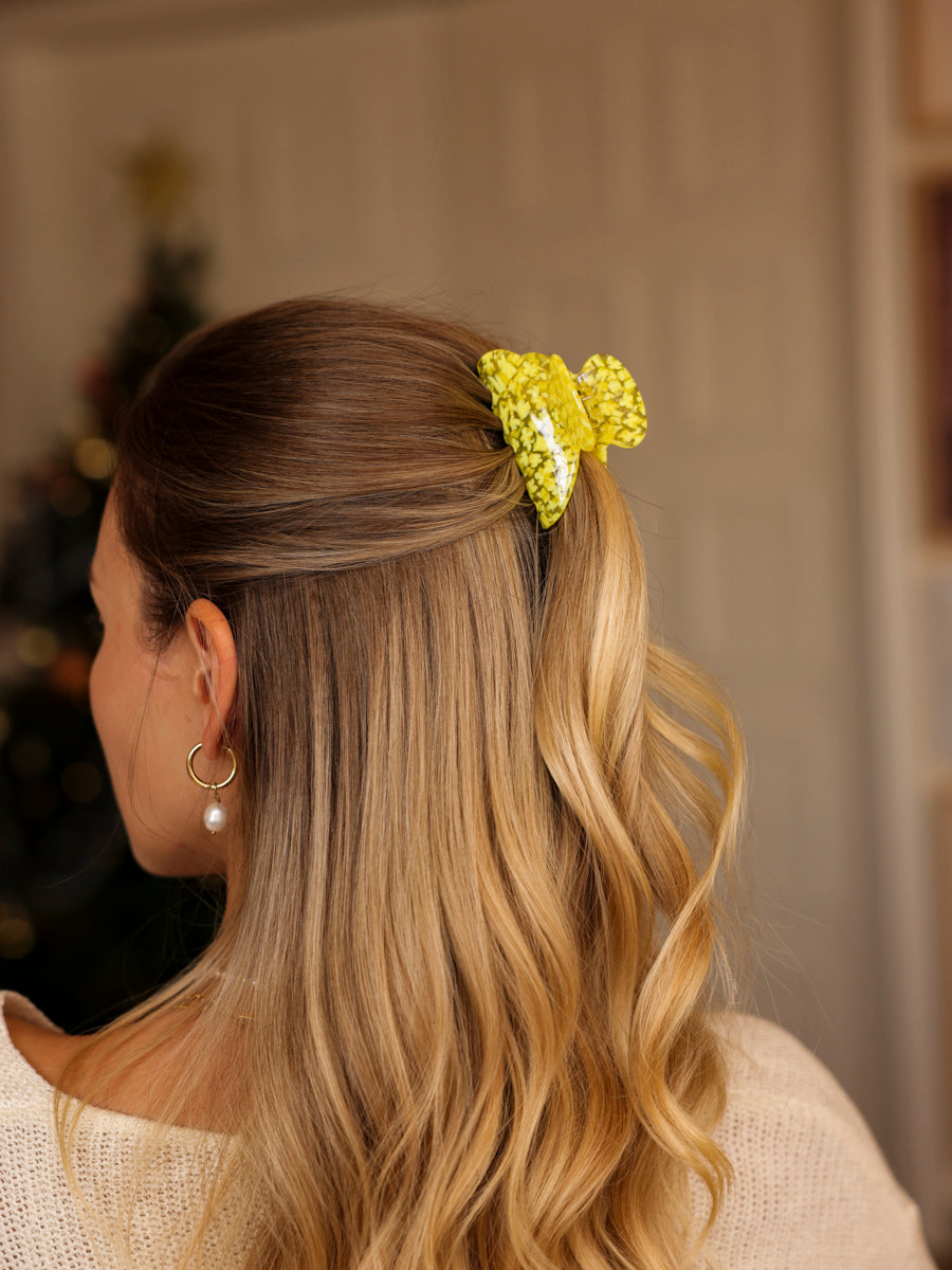 Dreamy Vibe Haarklammer Yellow Floral