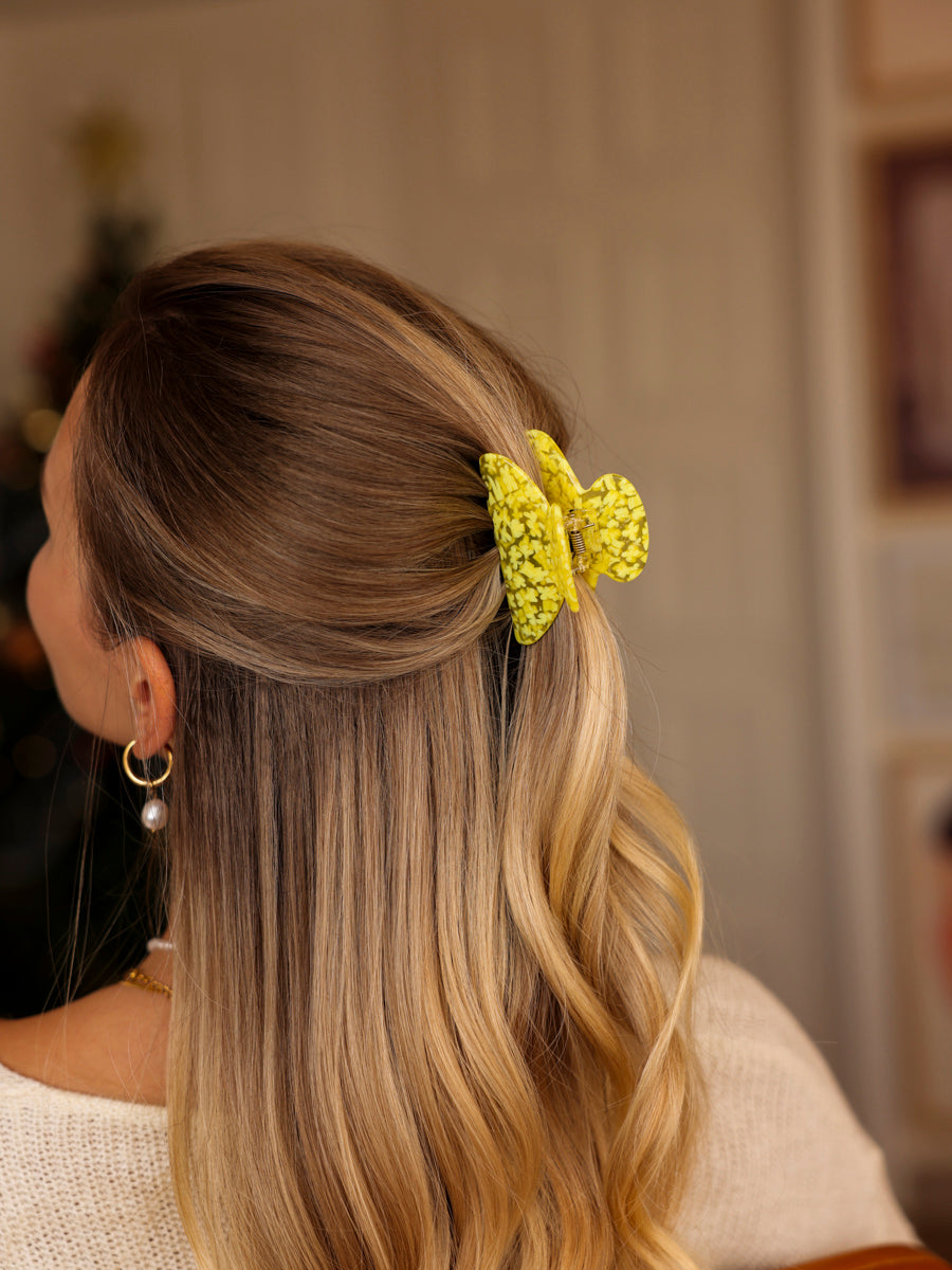 Dreamy Vibe Haarklammer Yellow Floral