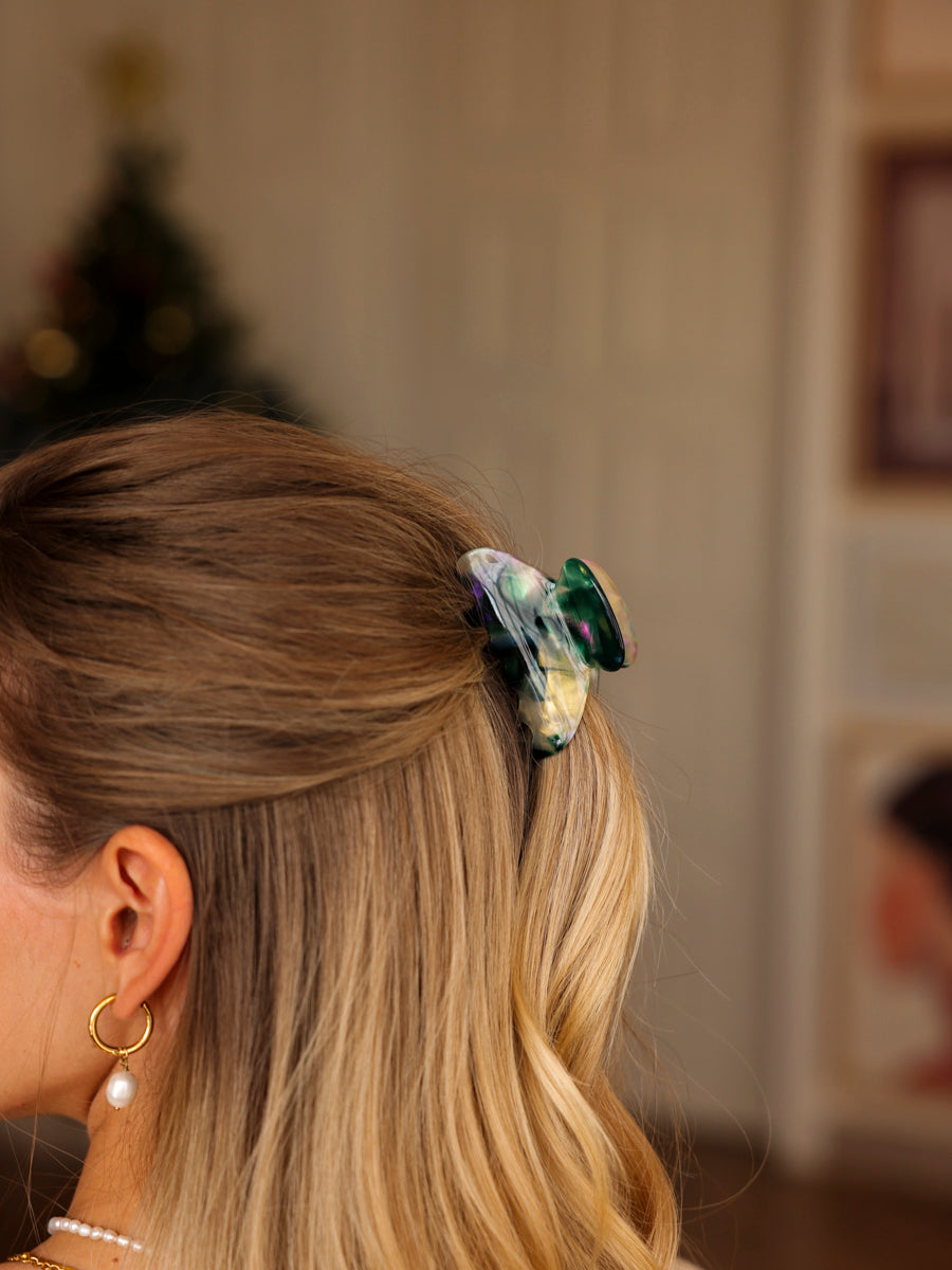 Dreamy Vibe Haarklammer Emerald Green