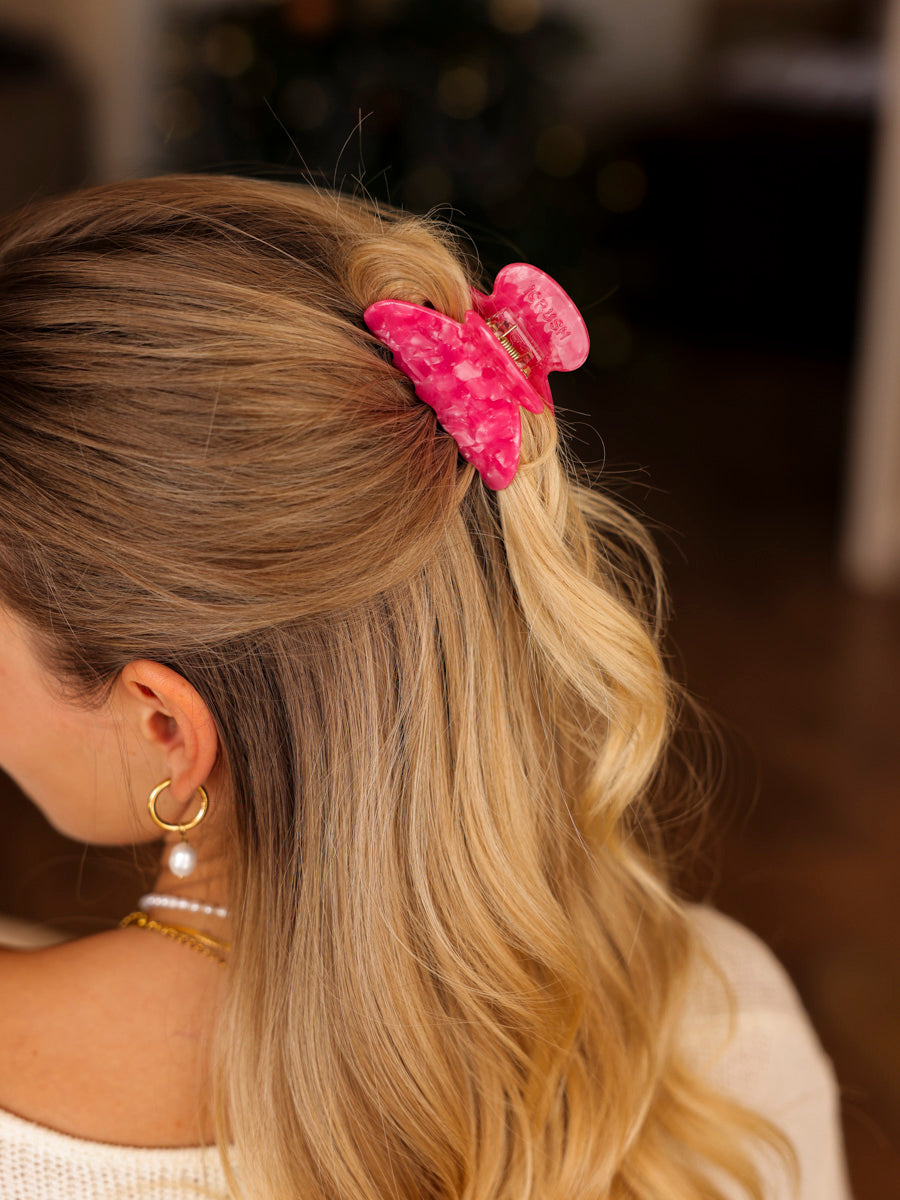 Dreamy Vibe Haarklammer Berry Pink