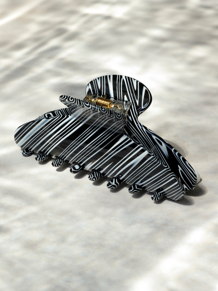 Serenade hair clip Classic Striped
