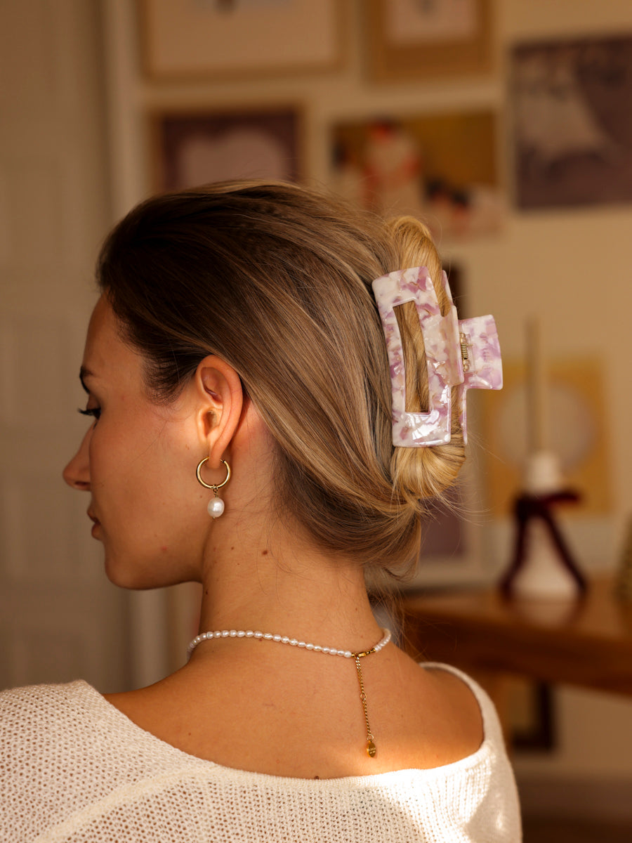 Modern Style Haarklammer Violet