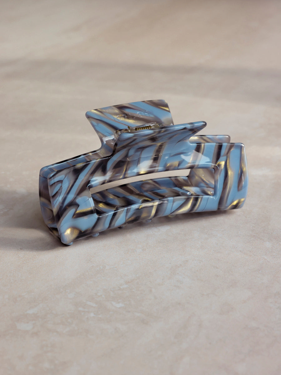 Modern Style Haarklammer Grey-purple