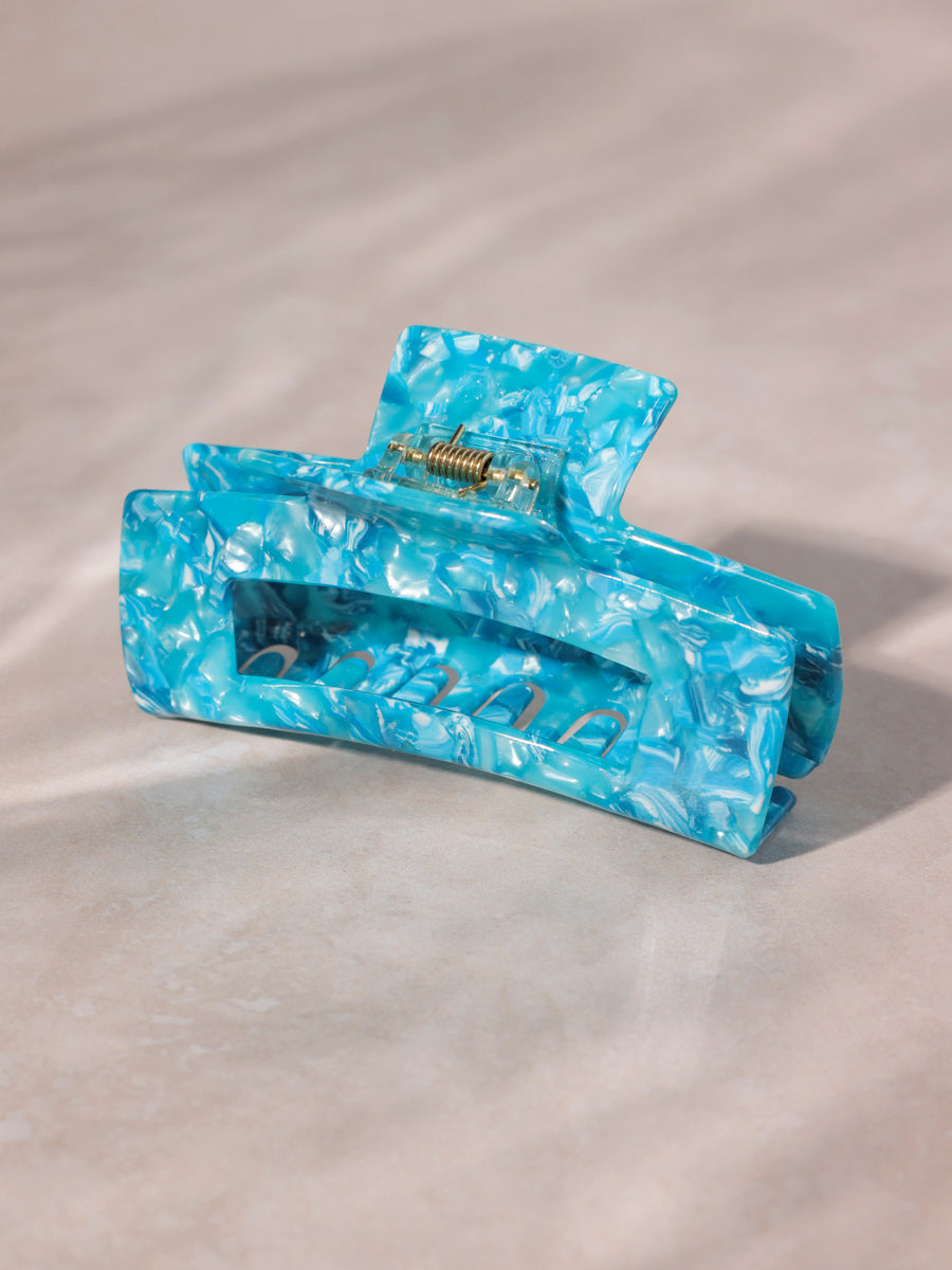 Modern Style Haarklammer Ocean Blue