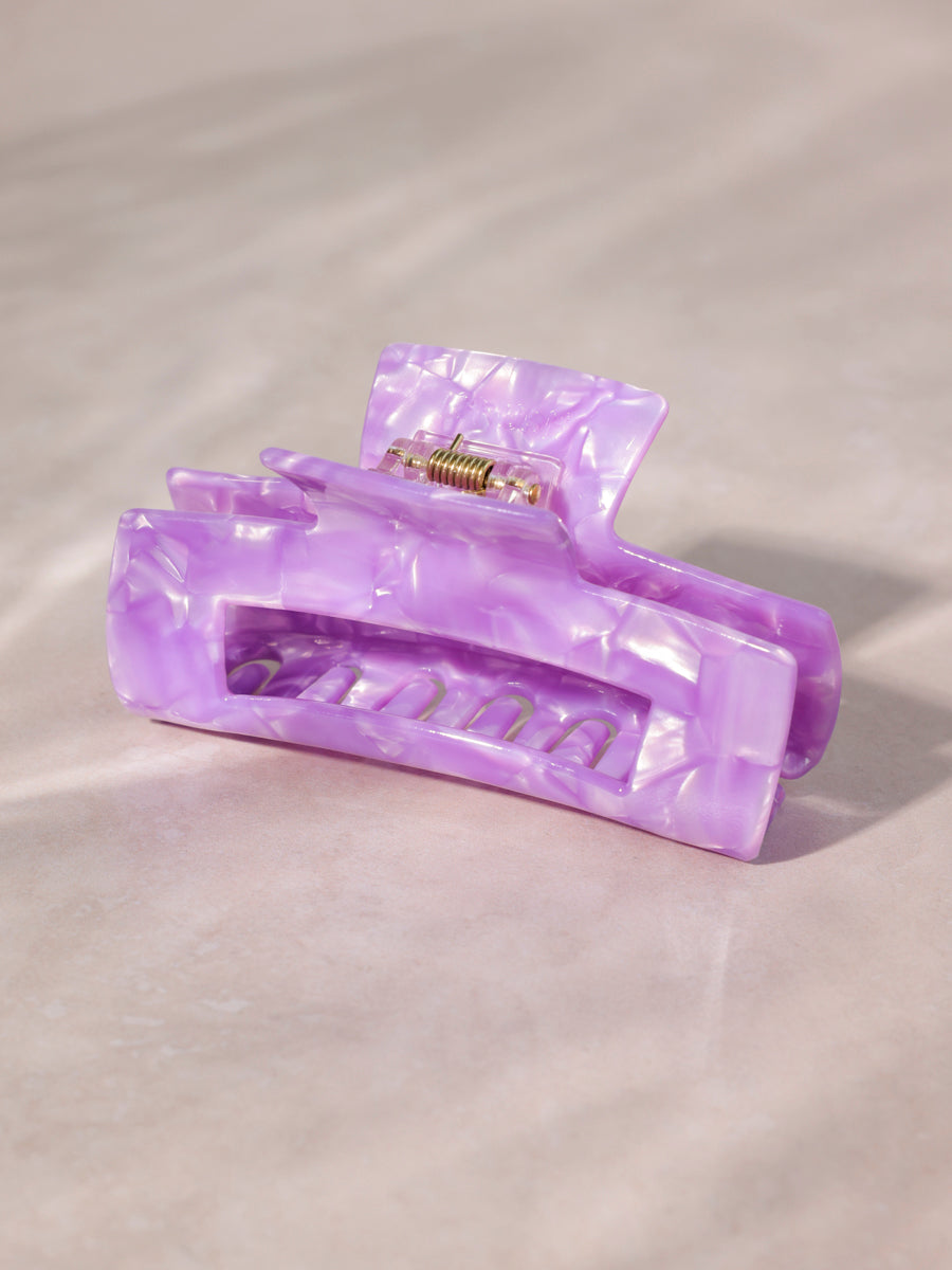 Modern Style Haarklammer Light Pruple