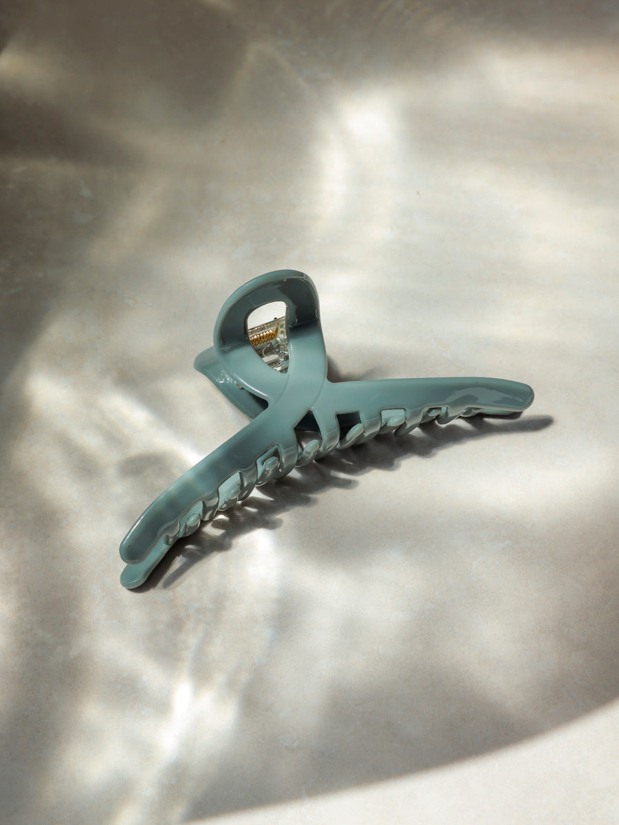 Delightful Haarklammer Grey-green