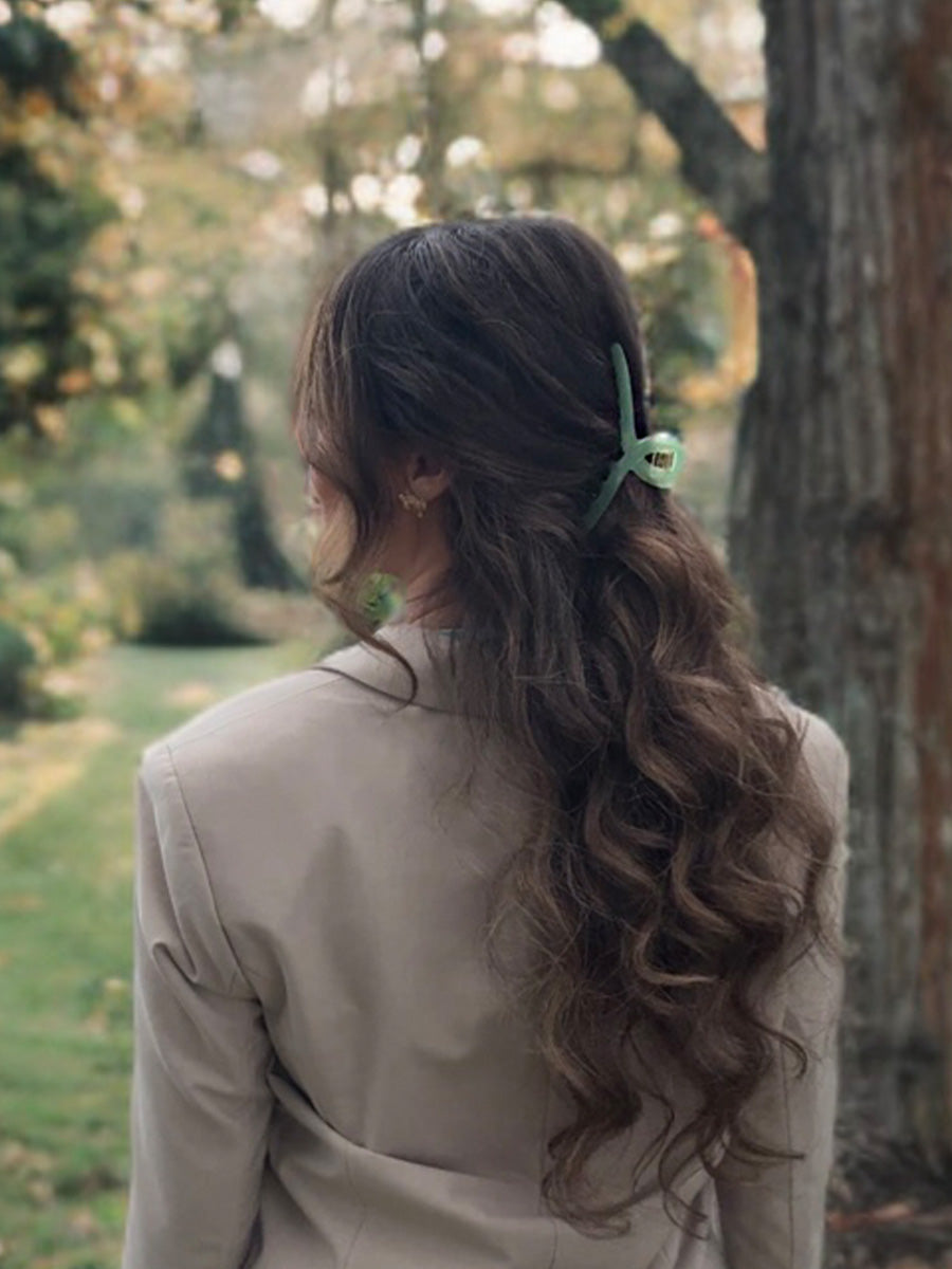 Delightful hair clip Light Green