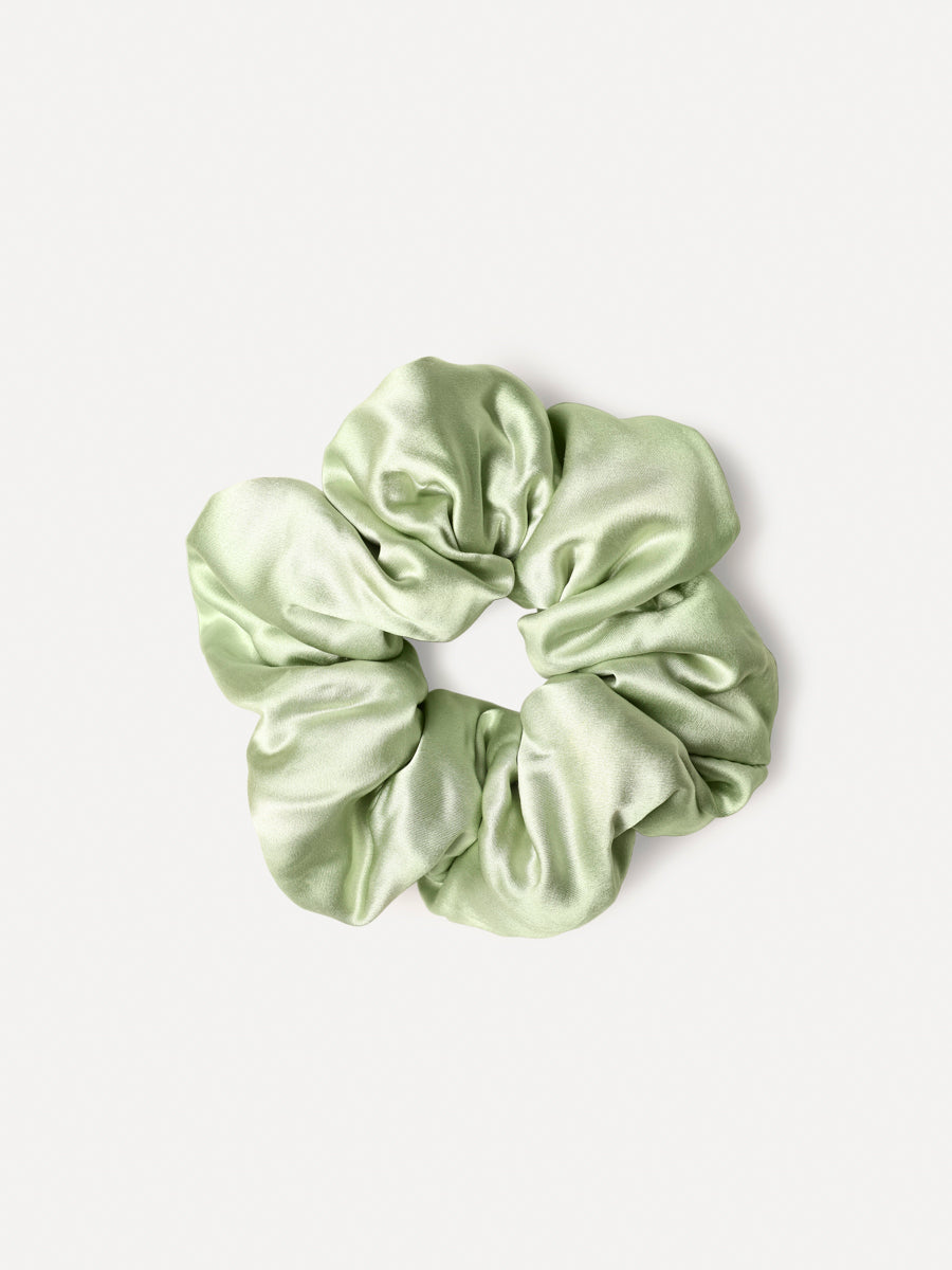 Fluffy Touch Pure Silk Scrunchie