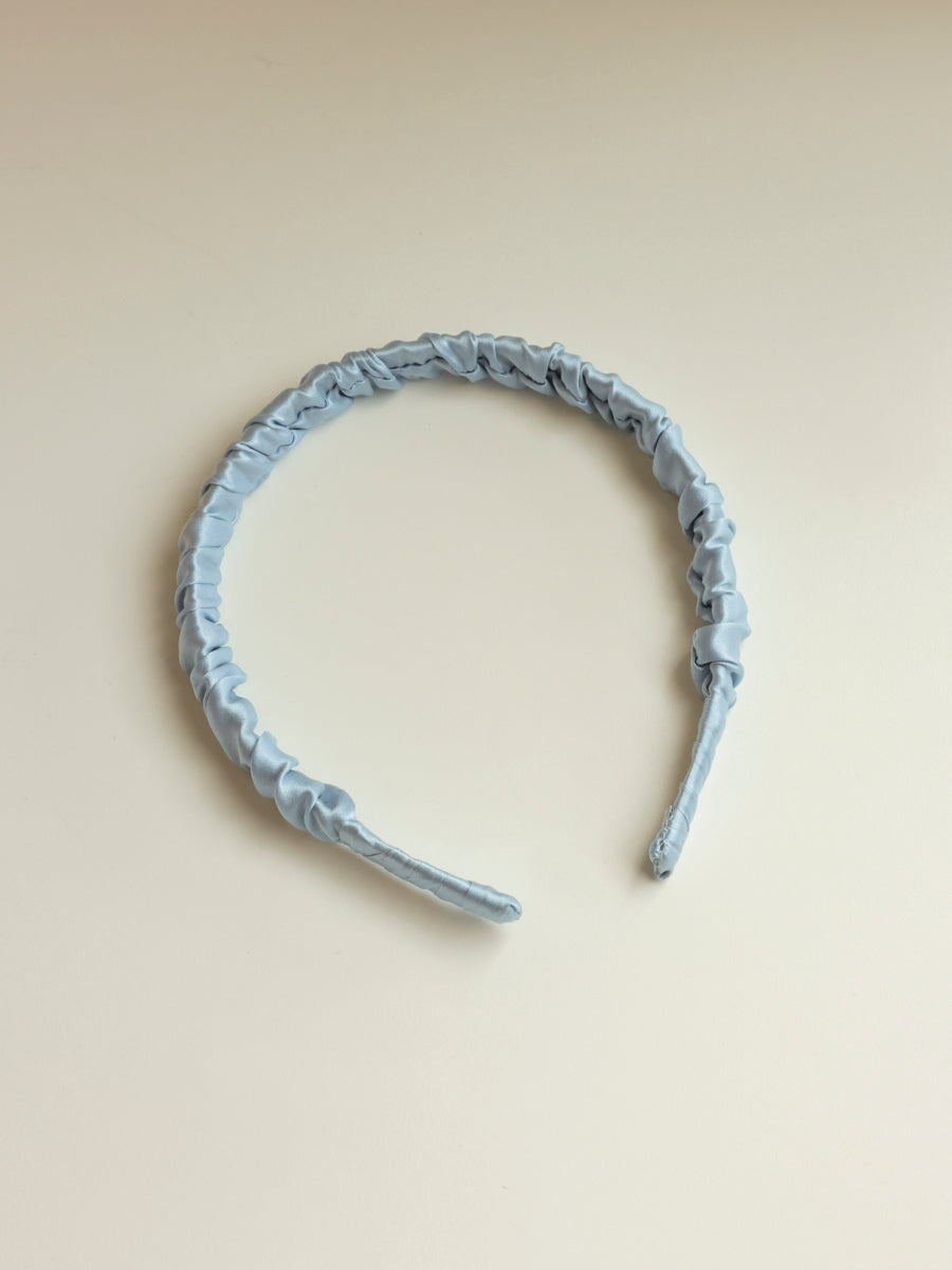 Elegant Hold Pure Silk Haarreif Blue