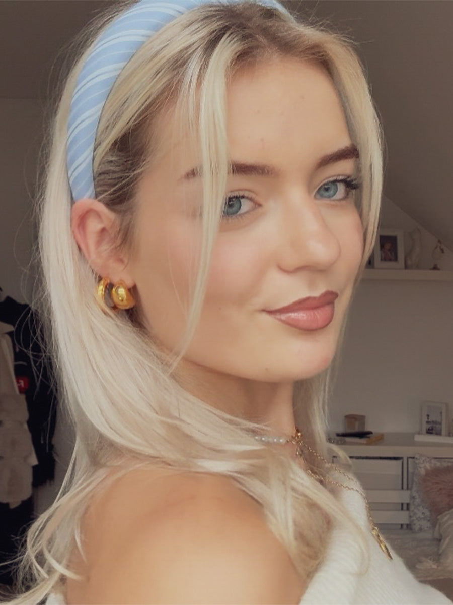 Pure Stripes Navy-striped headband