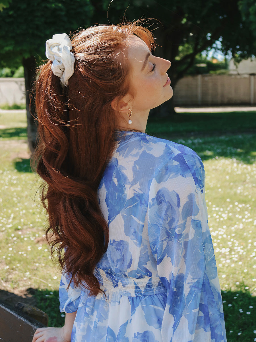 Fresh Wave Green Scrunchie
