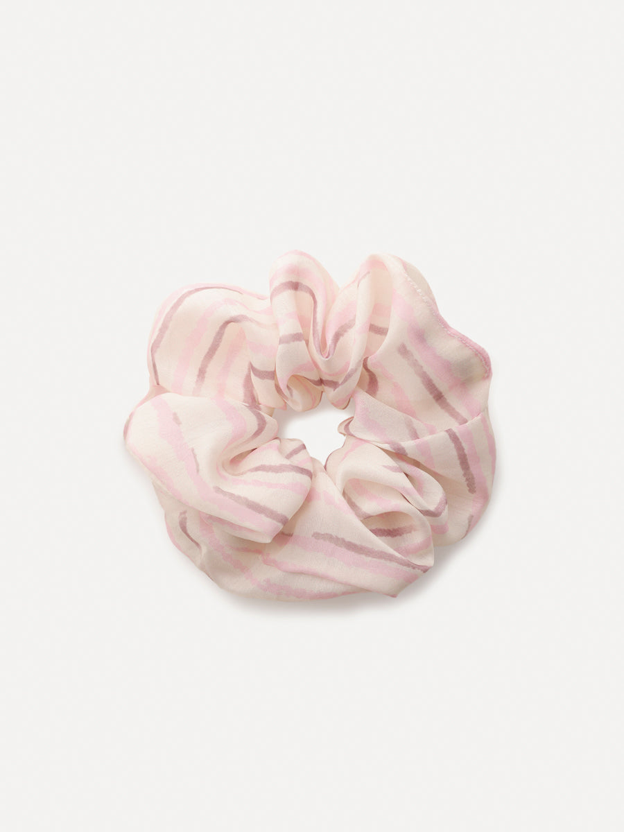 Fresh Wave Pink Scrunchie