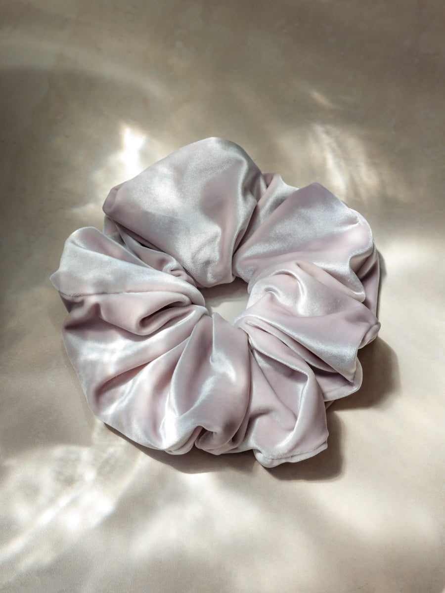 Velvet Dream Light Purple Scrunchie