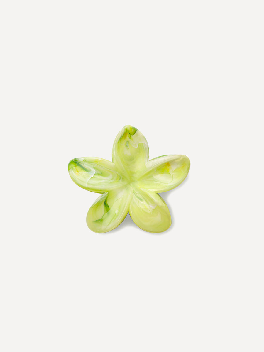 Pastel Petal Light Green Hair Clip