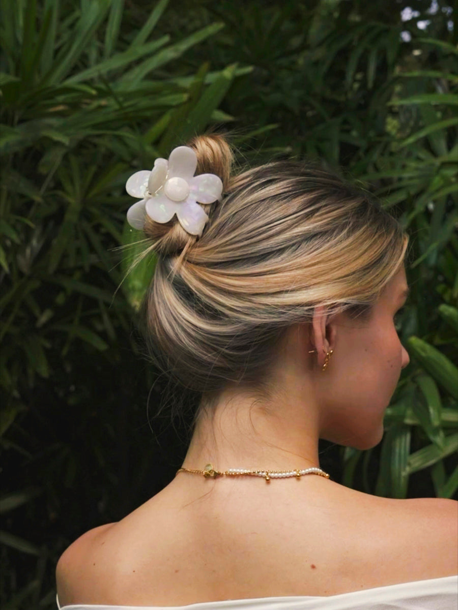 Serene Flower Hair Clip