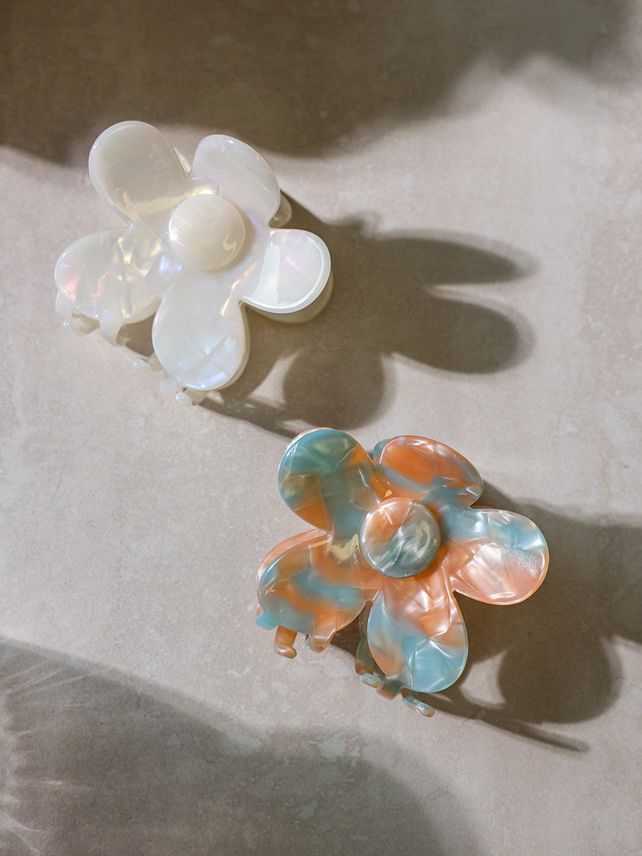 Serene Flower Hair Clip