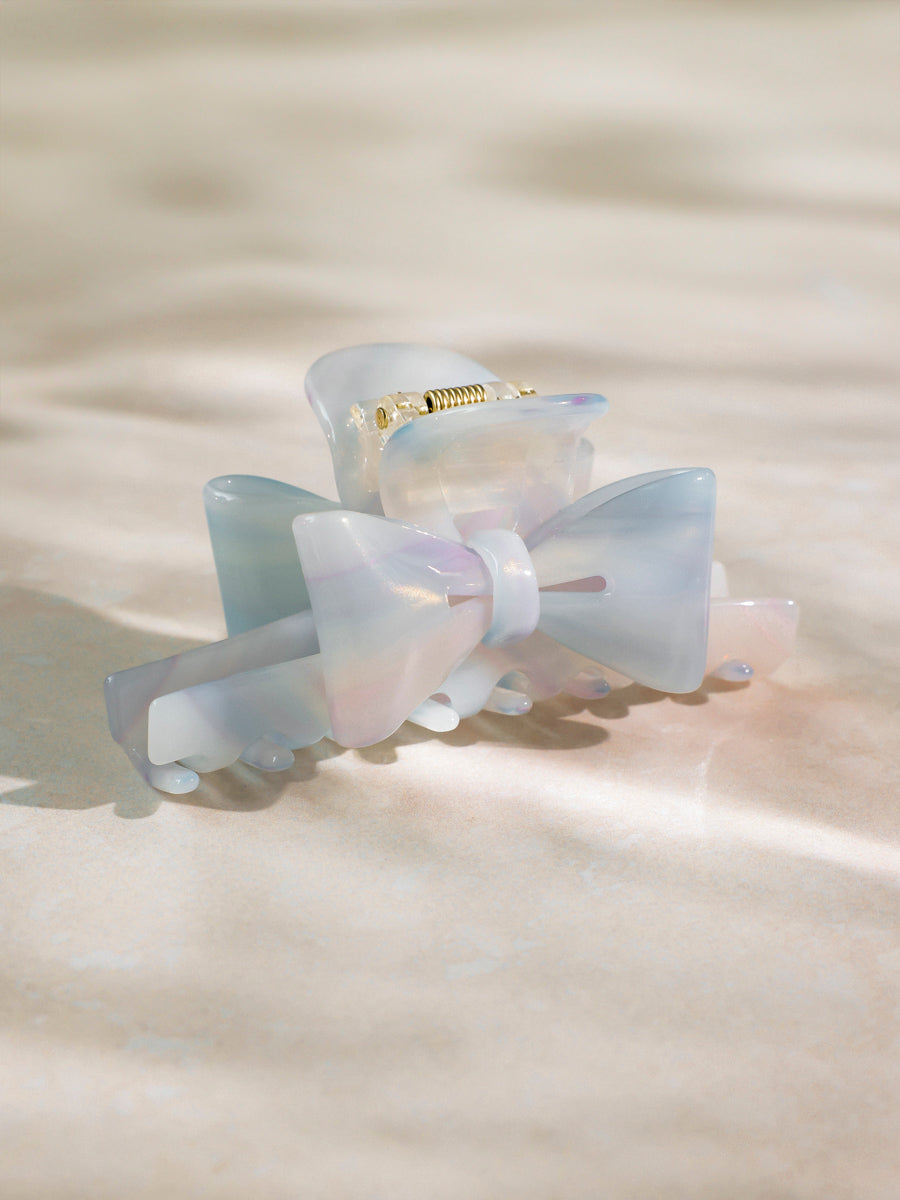 Dreamy Bow Rainbow Blue Haarklammer