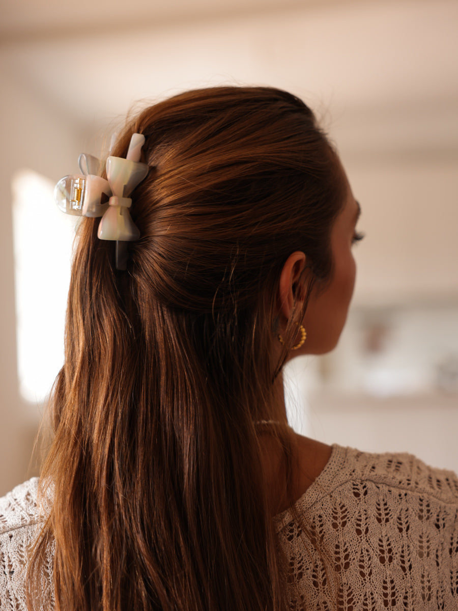 Dreamy Bow Mixed Color Hair Clip