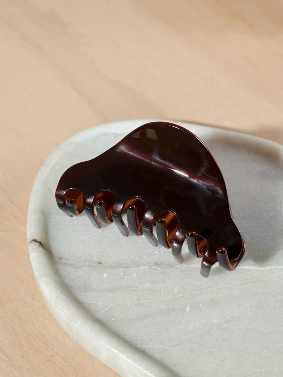 Classic Charm Brown hair clip