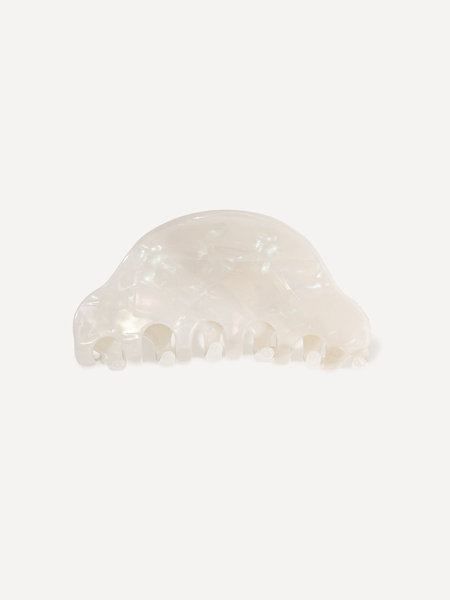 Classic Charm White hair clip