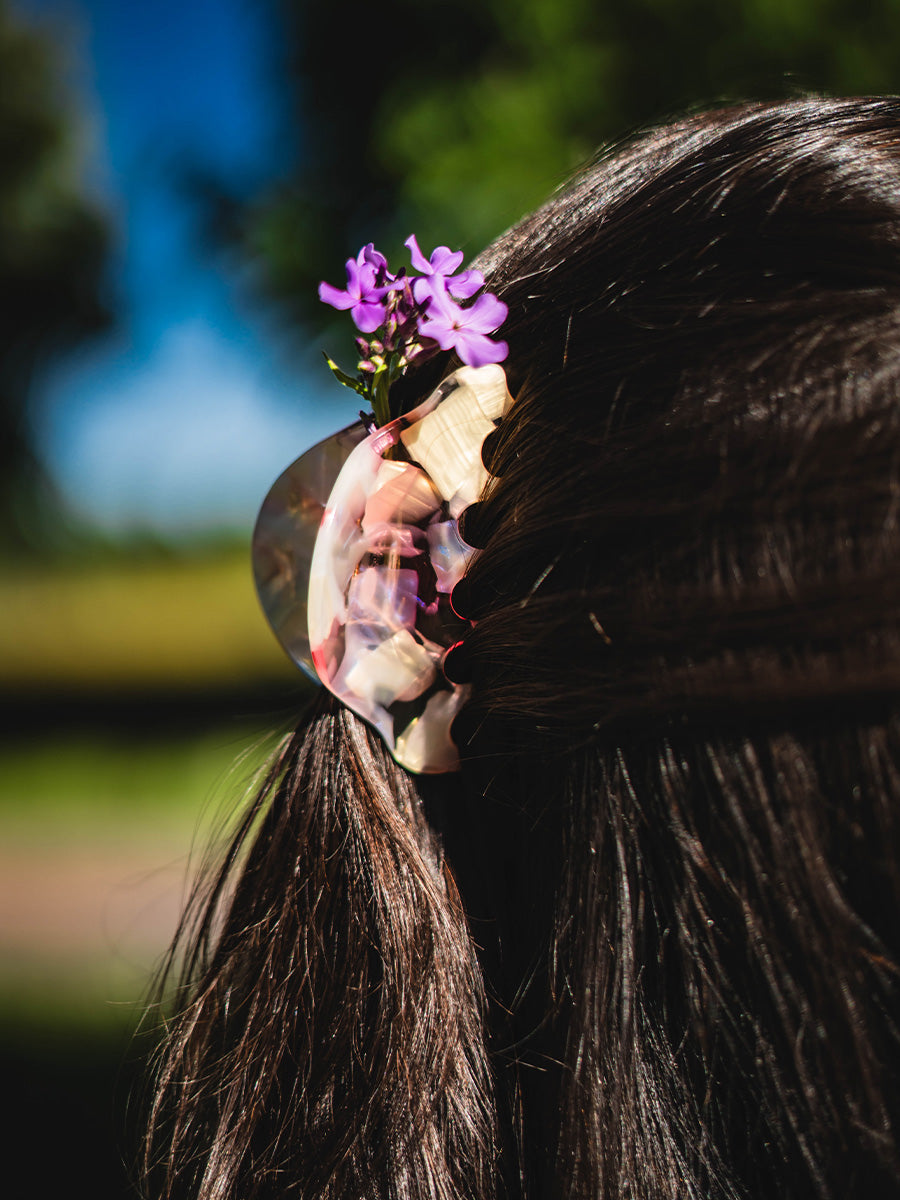 Classic Charm Purple-pink Haarklammer