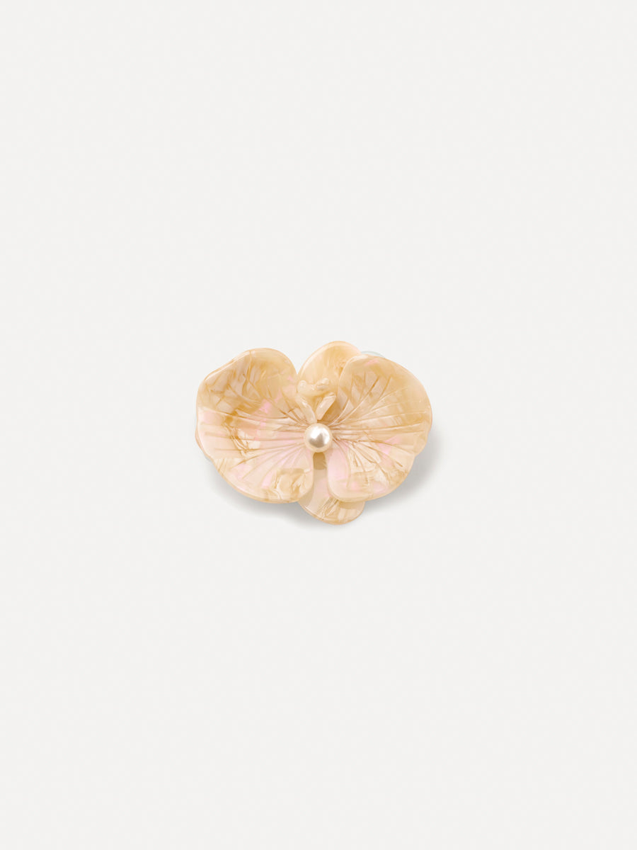 Orchid Glow Cream White Hairpin