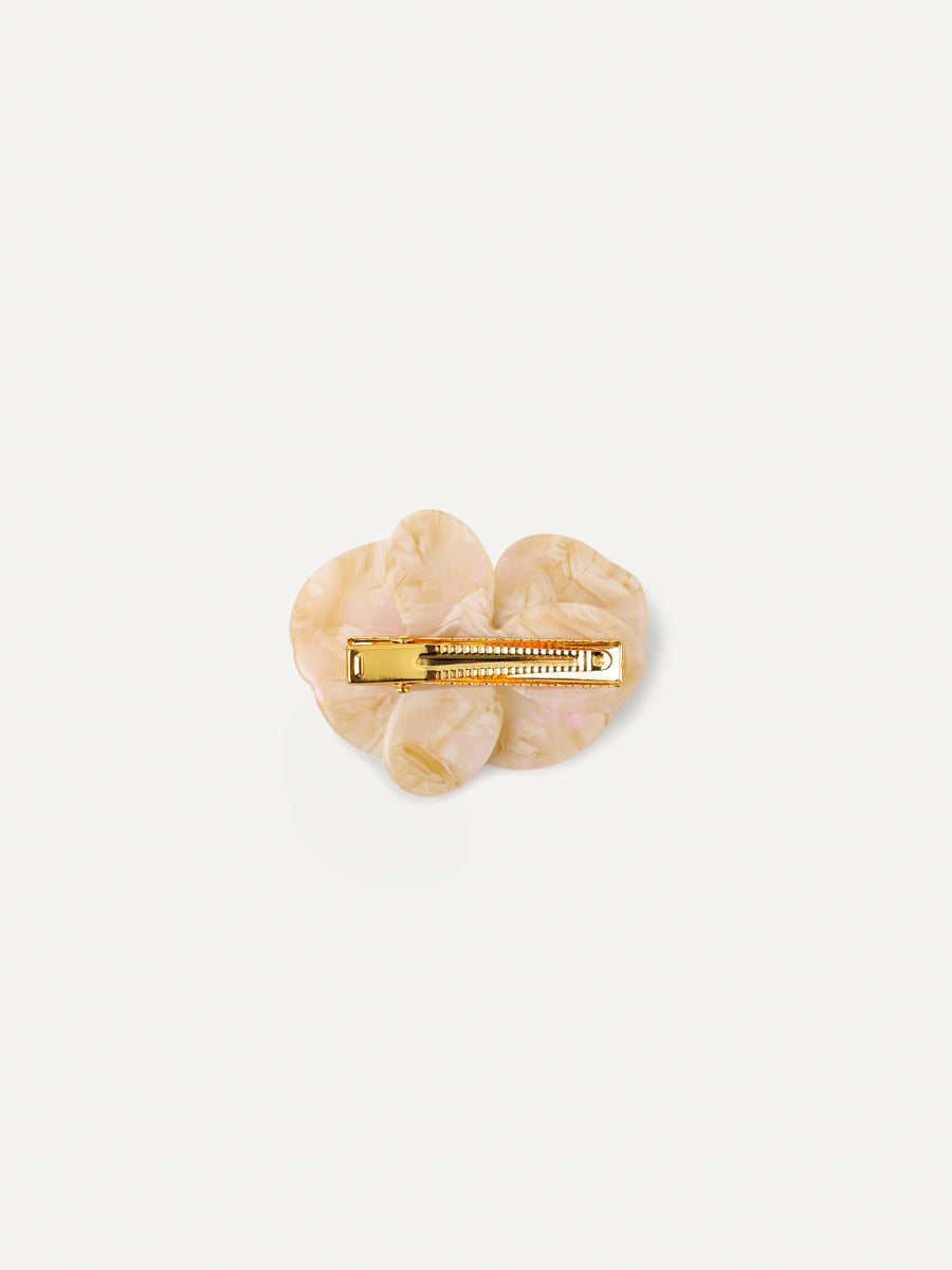 Orchid Glow Cream White Hairpin