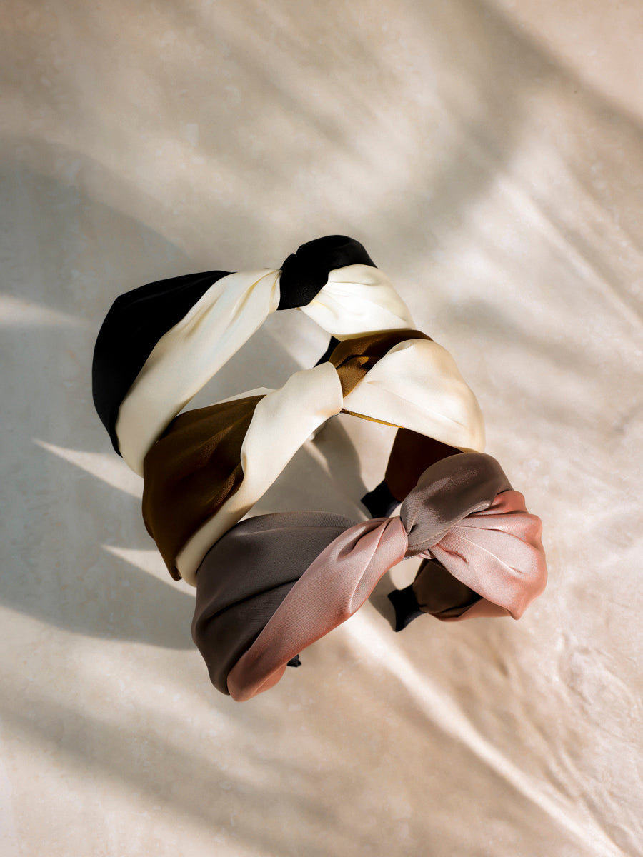 Graceful Haarreif Pink-brown