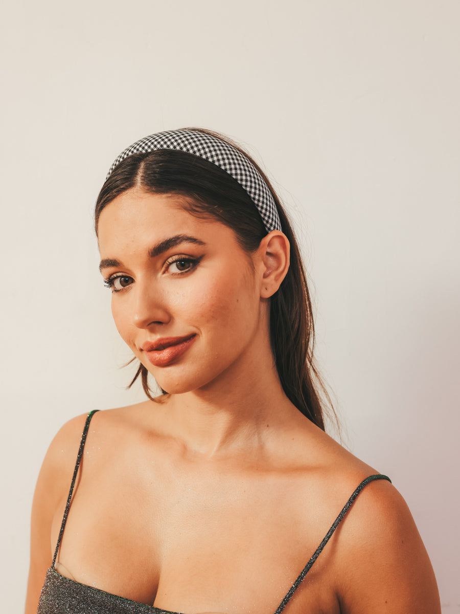 Houndstooth Haarreif Classic Color