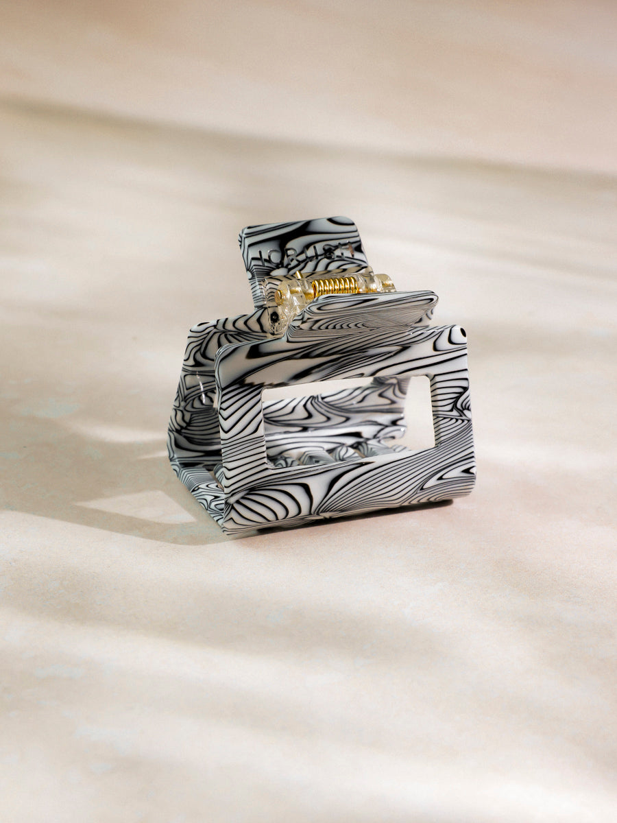 Classic Frame Haarklammer Zebra-print