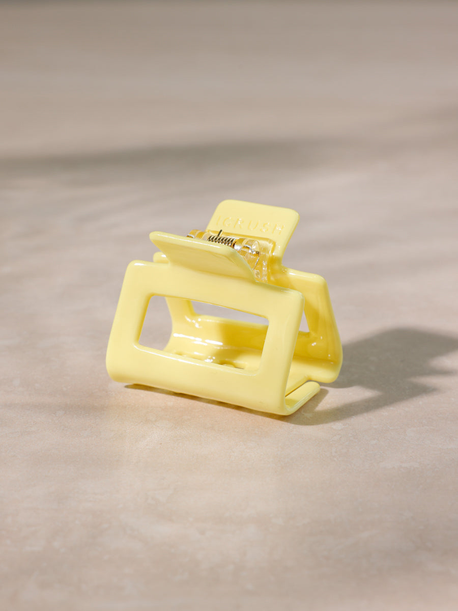 Classic Frame Haarklammer Light Yellow