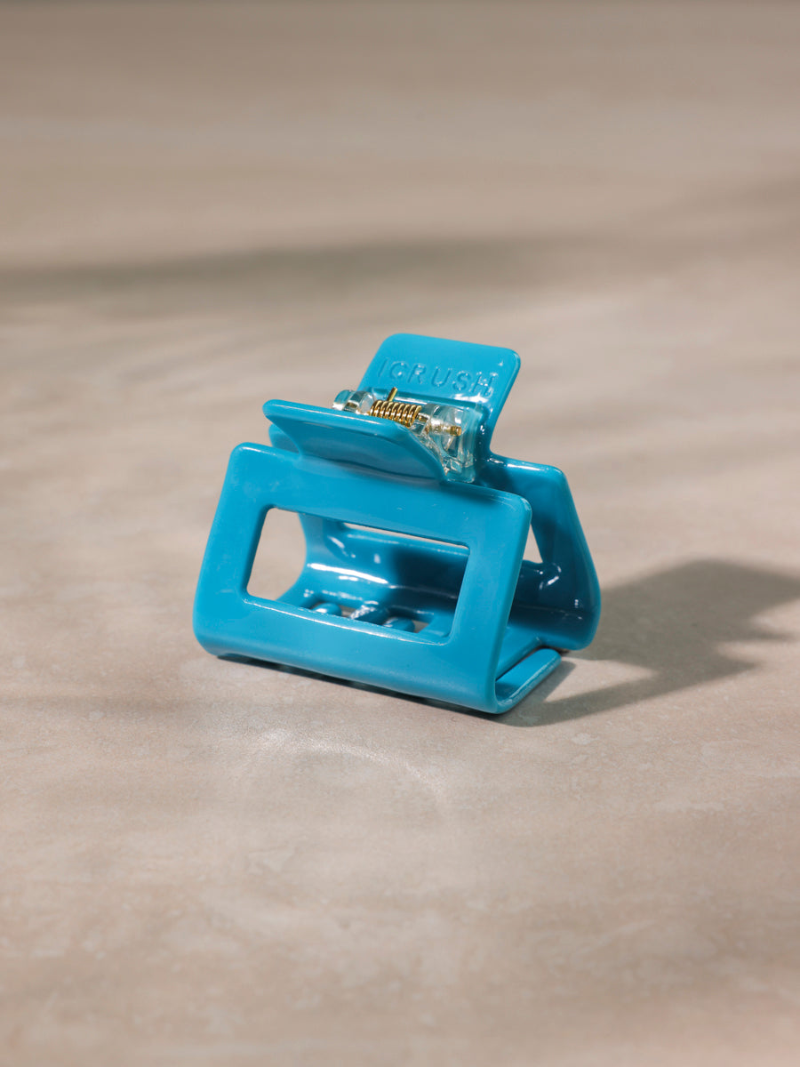 Classic Frame Haarklammer Turquoise Blue