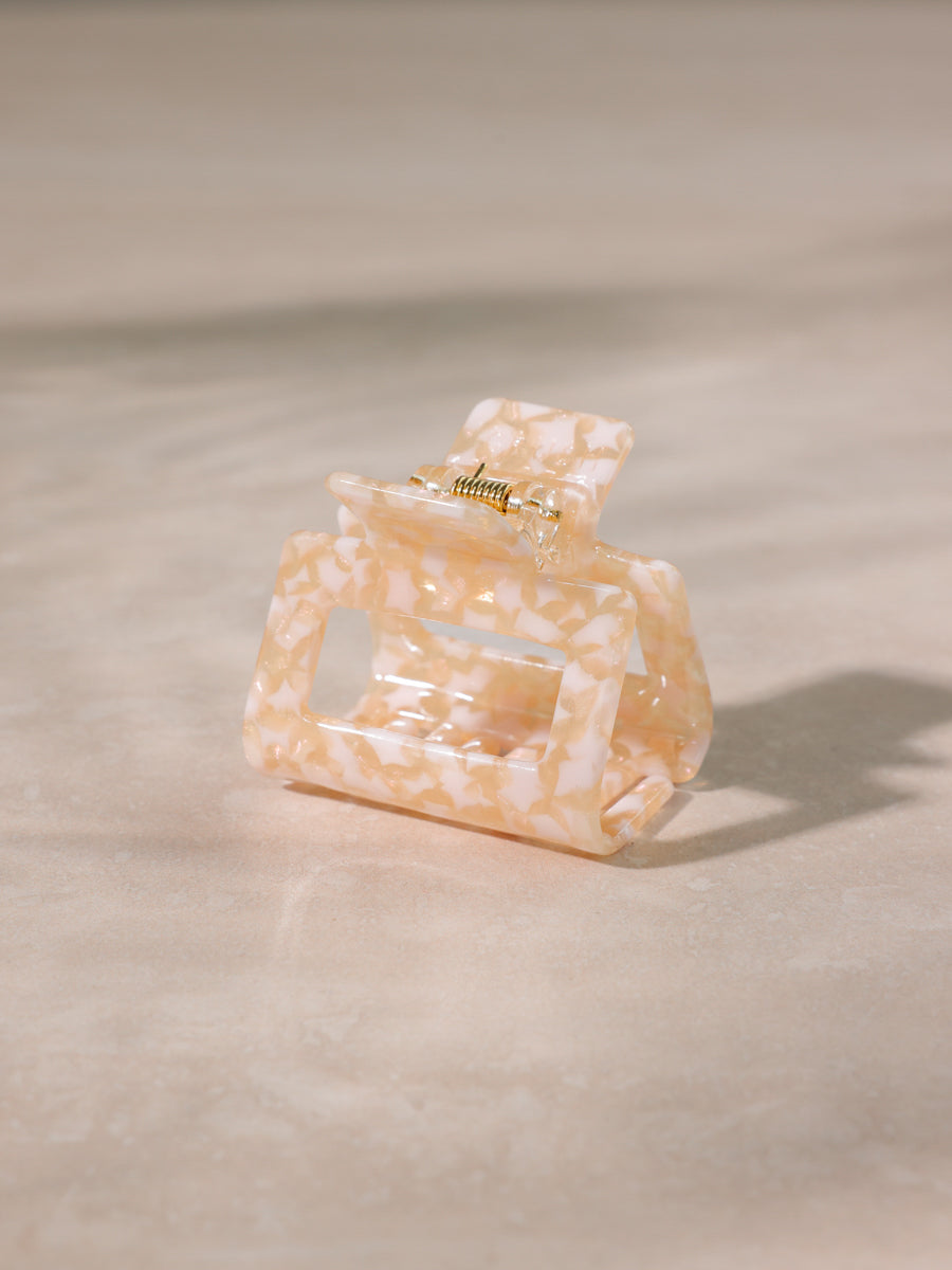 Classic Frame Haarklammer Light Yellow Stars