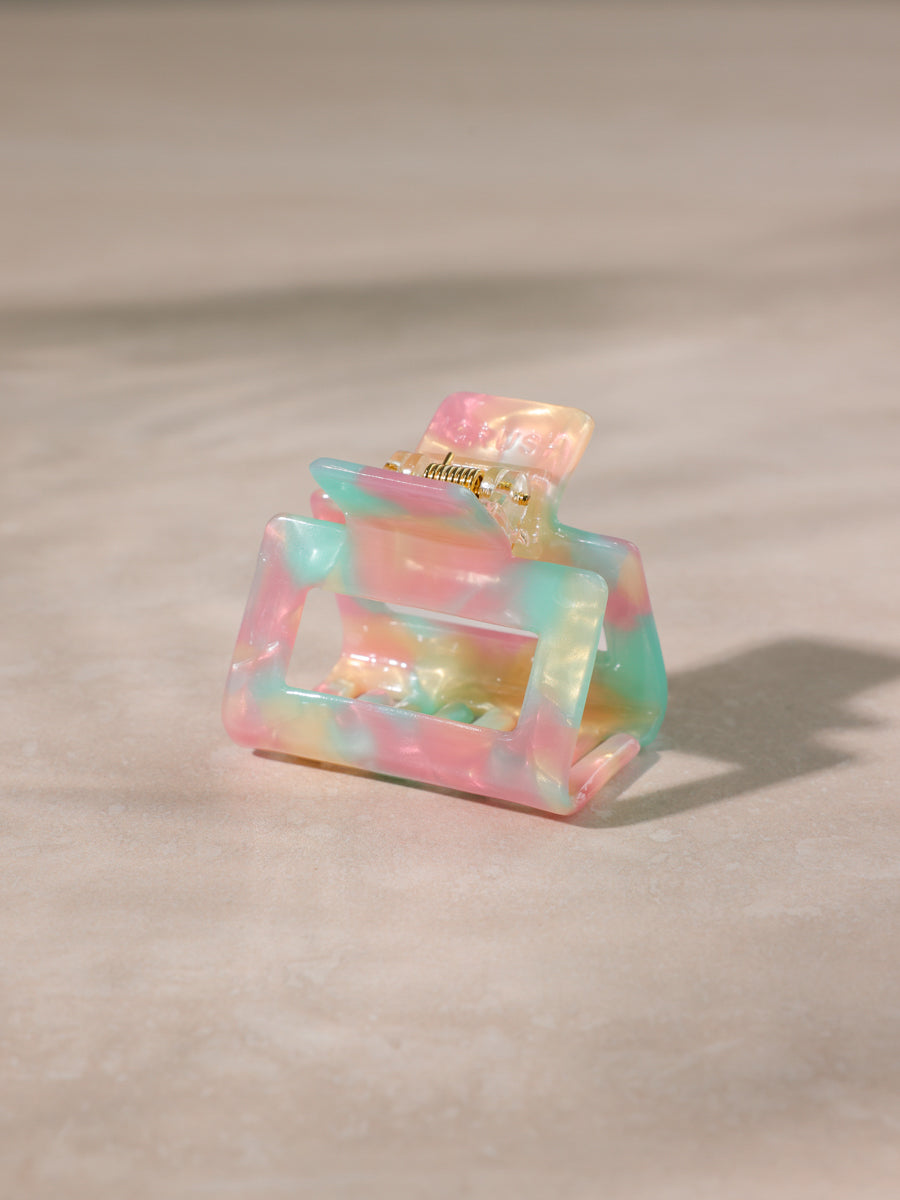 Classic Frame Haarklammer Rainbow