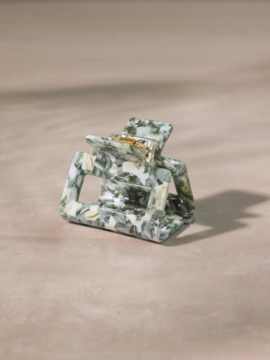 Classic Frame Haarklammer Matcha Green