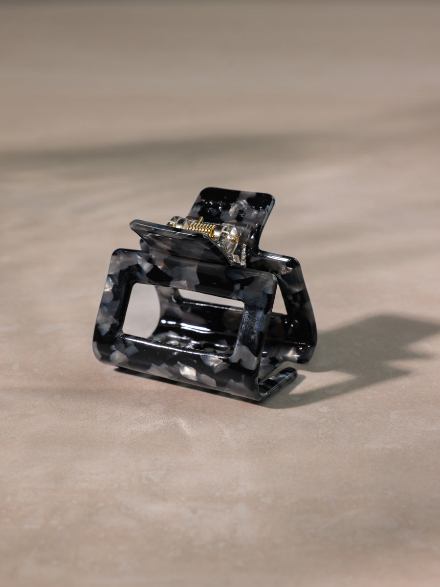 Classic Frame Haarklammer Black-grey