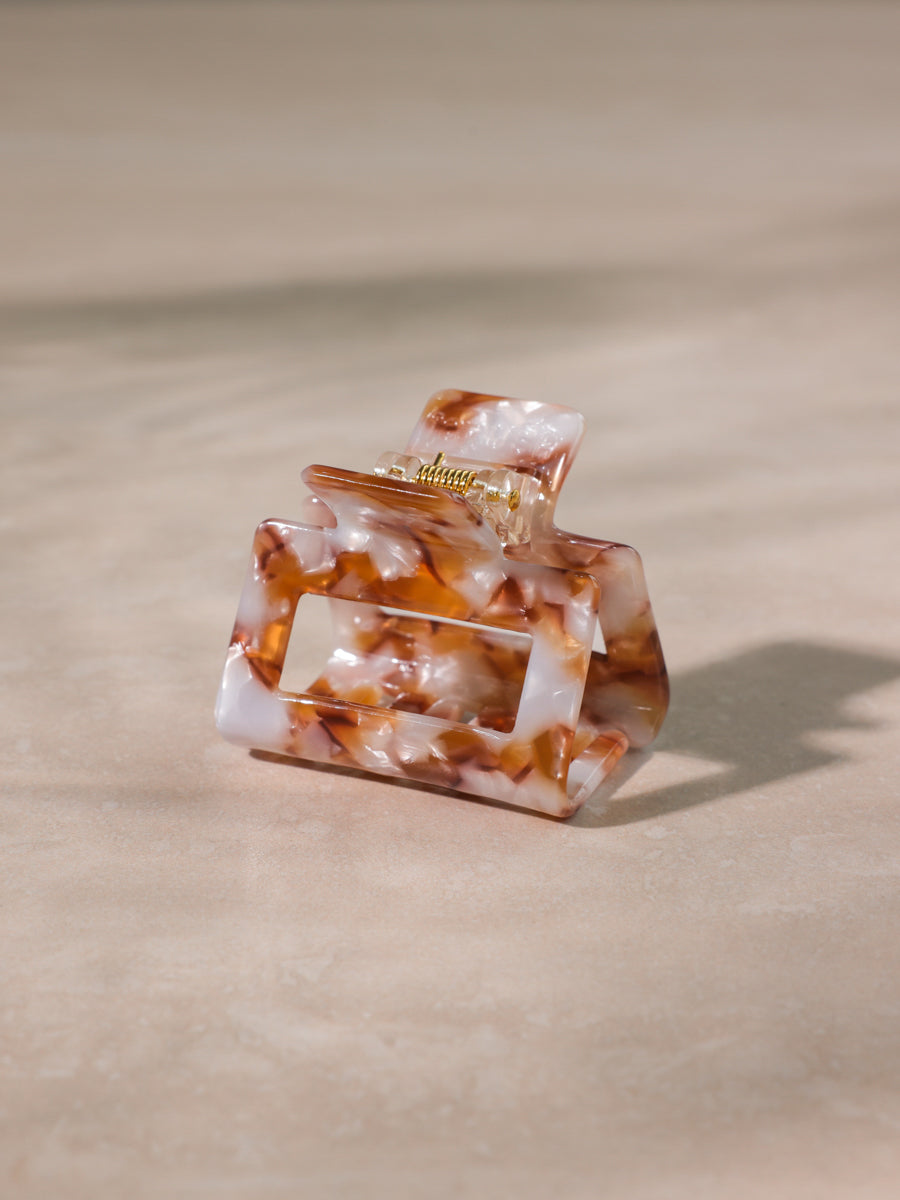 Classic Frame Haarklammer Caramel Color