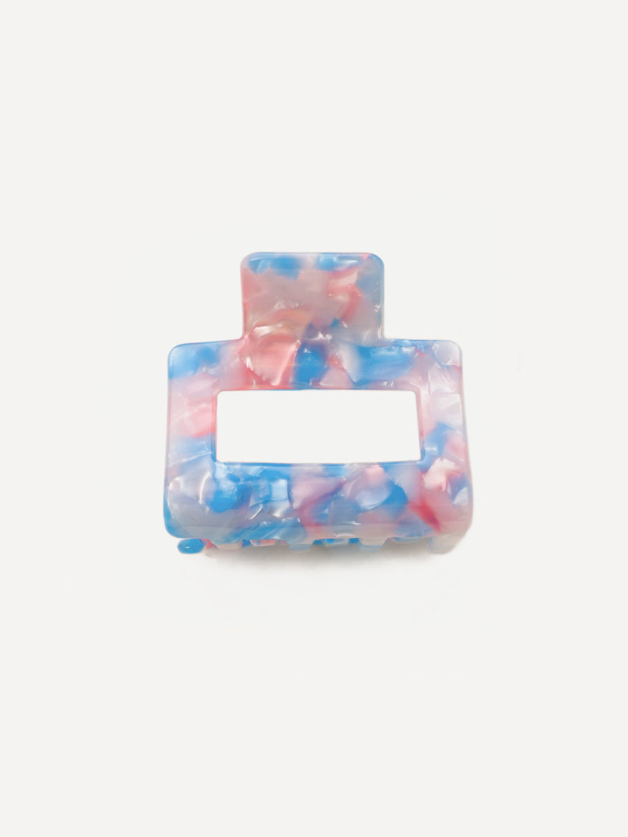 Classic Frame hair clip blue-pink